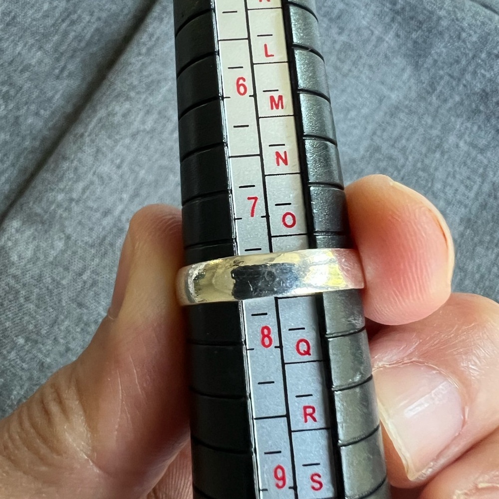 925 Crystal CHARGING Selenite Ring 7.5 - Picture 10 of 12
